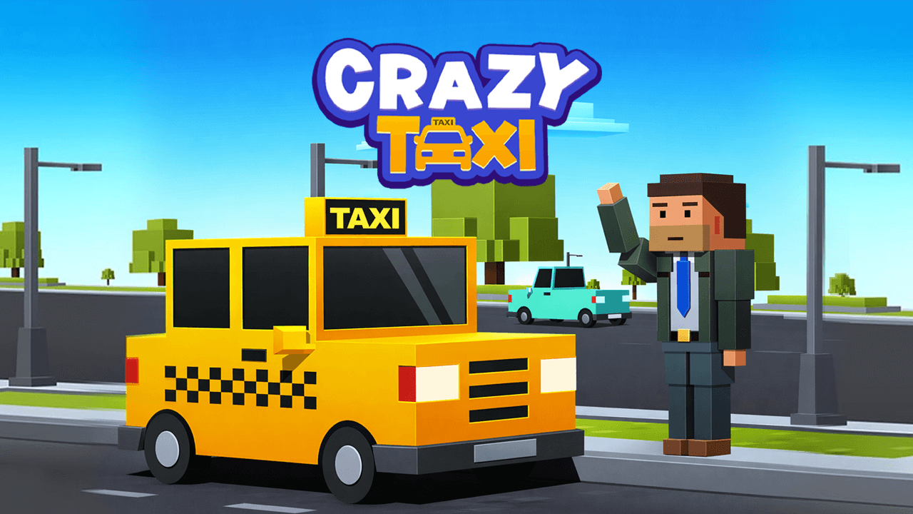 Crazy Taxi Thumbnail - Play now on funclicker.app