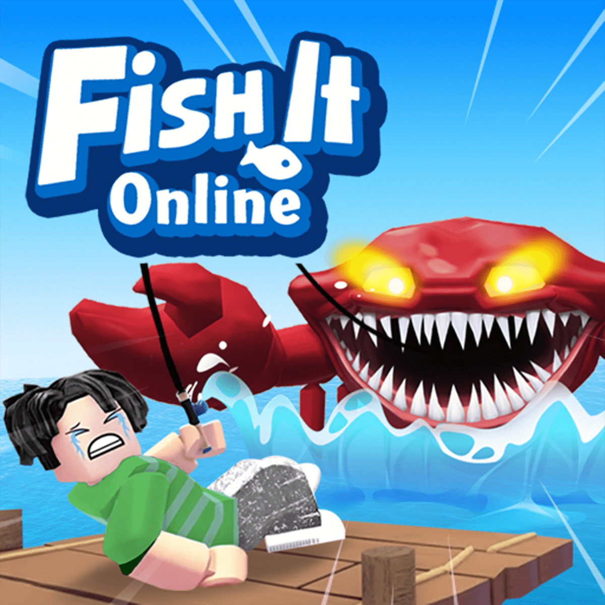 Fish It Online atmospheric background - funclicker.app