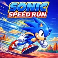 Sonic Speed Run atmospheric background - funclicker.app