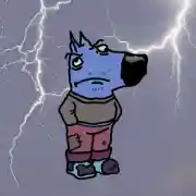 Unchill Guy Clicker atmospheric background - funclicker.app