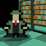 The Library That Speaks atmospheric background - funclicker.app