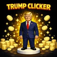 Trump Clicker atmospheric background - funclicker.app
